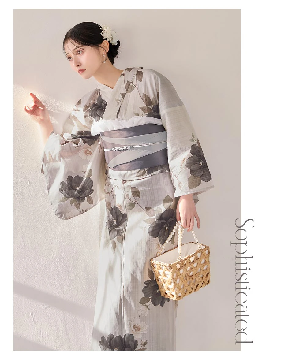 吉井美優さん着用 メロウグレーピオニー浴衣2