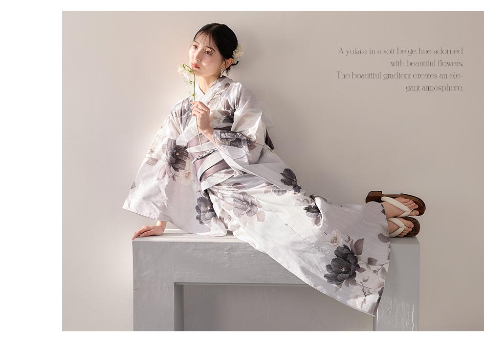 吉井美優さん着用 メロウグレーピオニー浴衣3