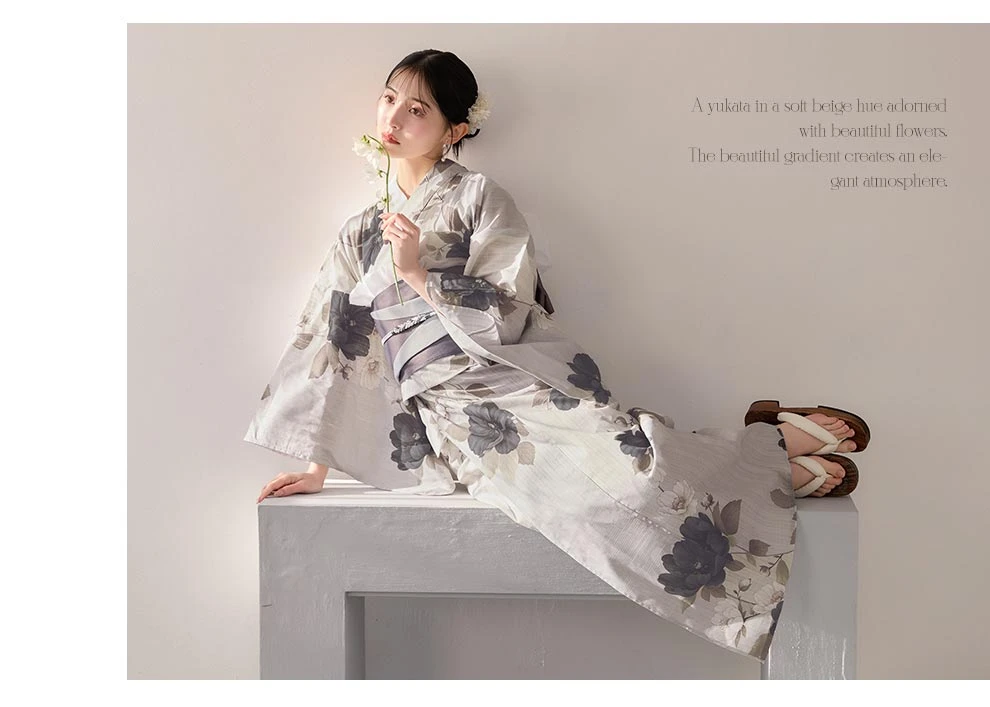 吉井美優さん着用 メロウグレーピオニー浴衣3