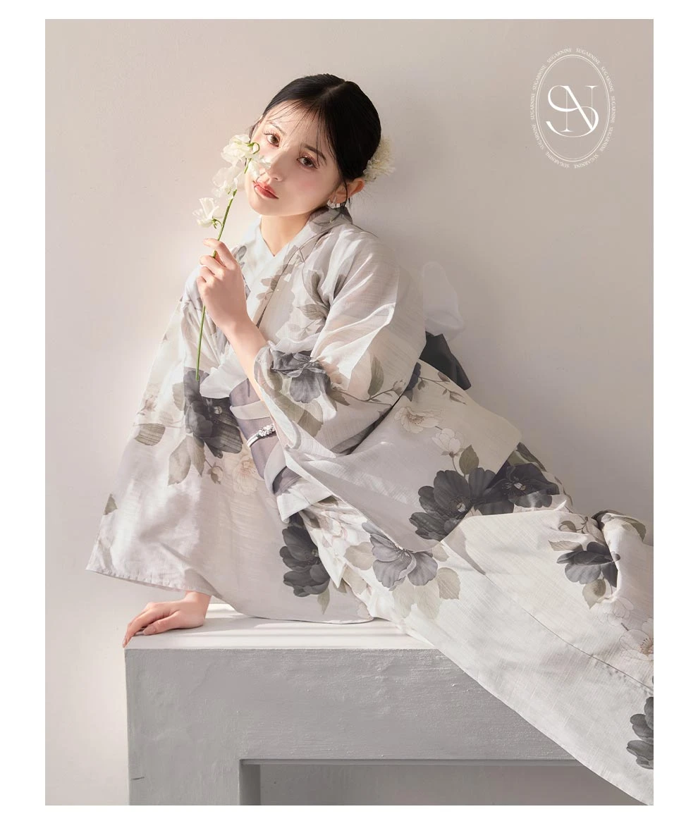 吉井美優さん着用 メロウグレーピオニー浴衣4