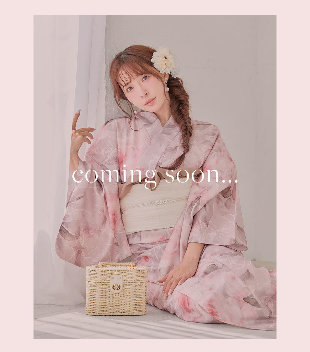 三上悠亜ちゃん着用ミストレアスコラボ浴衣 ピンク4