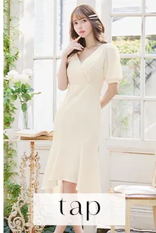 ゆめが着る、春色ワンピ6