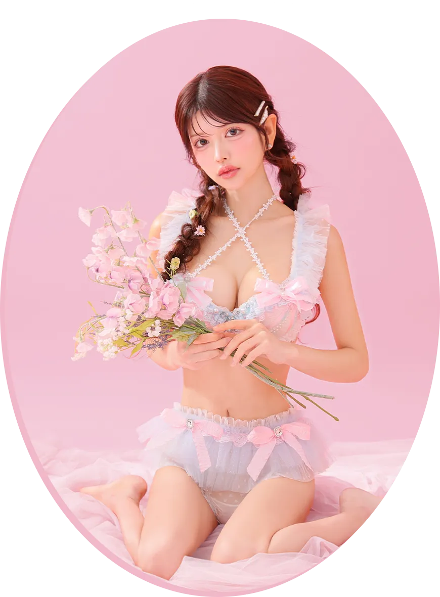 【Deco Lingerie/ デコランジェリー】 Deco Lingerie 46/ ランジェリー/ 3点セット5