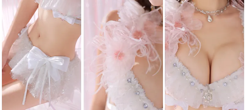 【【【Deco Lingerie 48】輝きを解き放つクリスタルフラワーランジェリー6