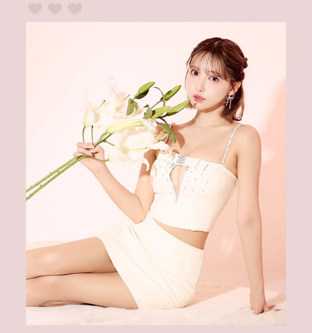 三上悠亜が着る、圧倒的な可愛さ！最強モテスウィートドレス♡6