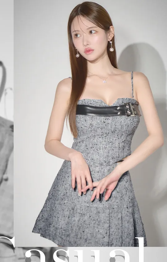 Gray_Casual_カジュアルグレーで魅せる、最上級の大人かわいい