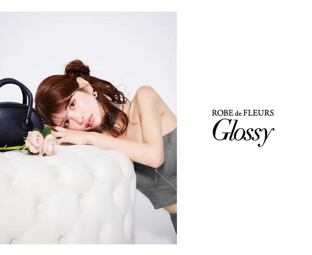 【Glossy/グロッシー】ストーン/ ツイード/ センタージップ/ セットアップ/ ミニドレス/ キャバドレス 2