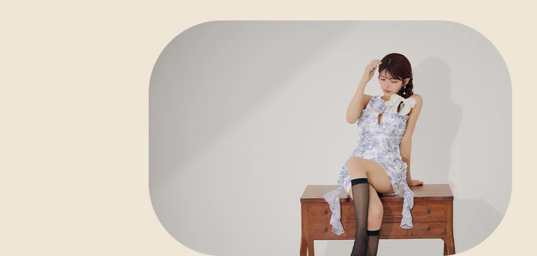 Printed_Dress_feat/明日花キララ_まりん_ゆめ