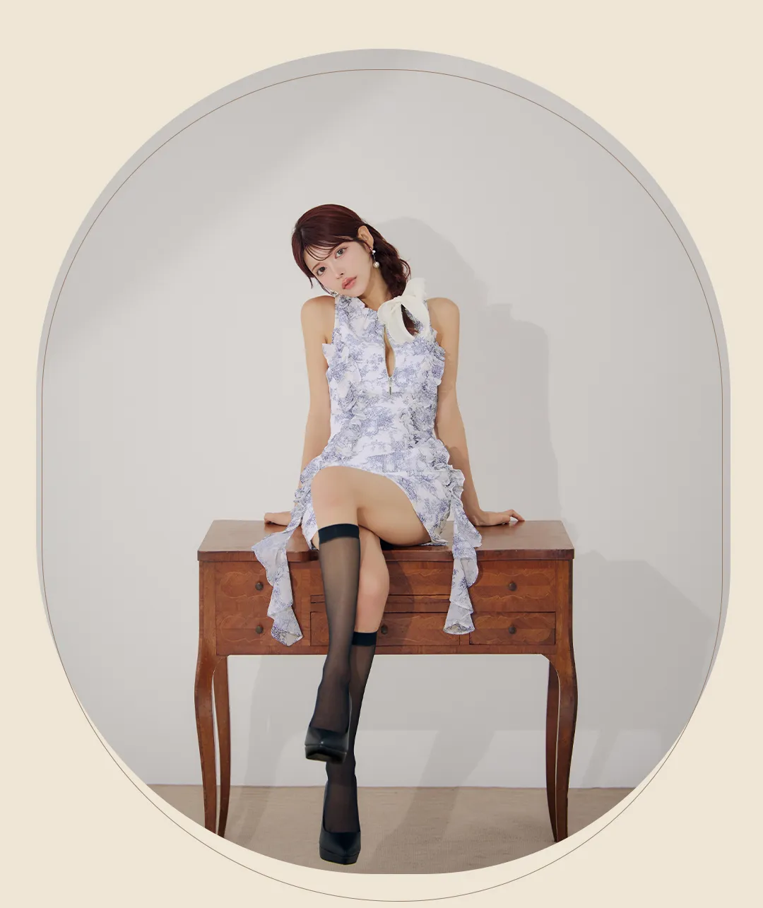 Printed_Dress_feat/明日花キララ_まりん_ゆめ
