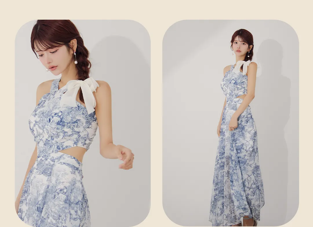 Printed_Dress_feat/明日花キララ_まりん_ゆめ