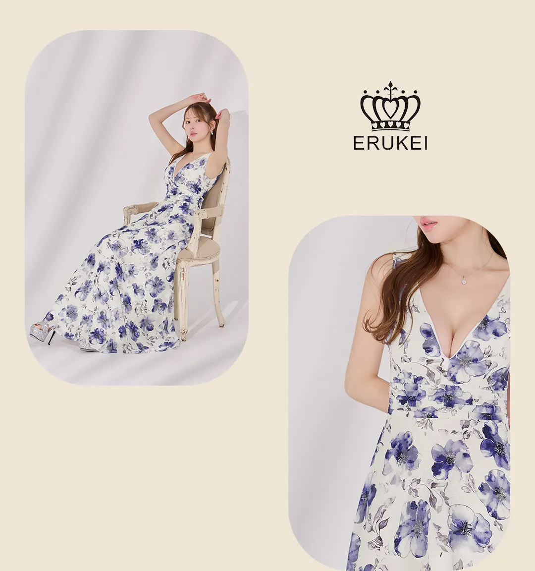 Printed_Dress_feat/明日花キララ_まりん_ゆめ