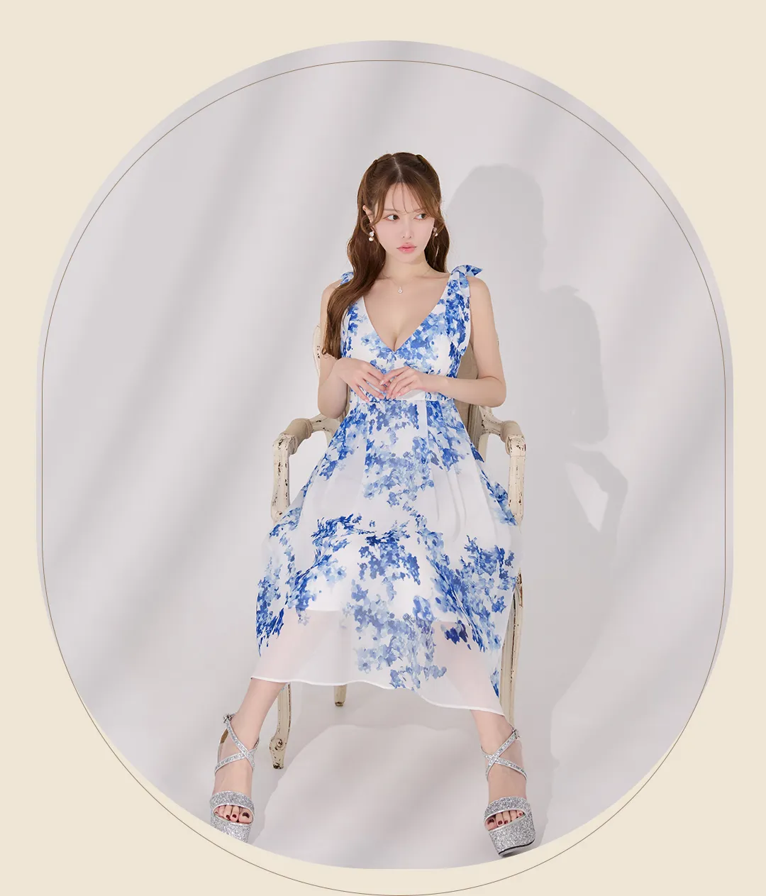 Printed_Dress_feat/明日花キララ_まりん_ゆめ