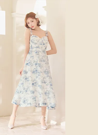 Printed_Dress_feat/明日花キララ_まりん_ゆめ