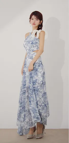 Printed_Dress_feat/明日花キララ_まりん_ゆめ