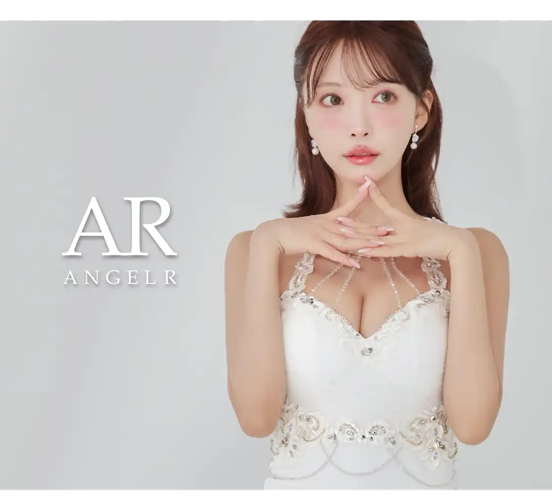 【ANGEL R/エンジェルアール】ホルターネック/ フラワーレース/ ビジュー/ メッシュ/ タイト/ マイクロミニドレス/ キャバドレス 1