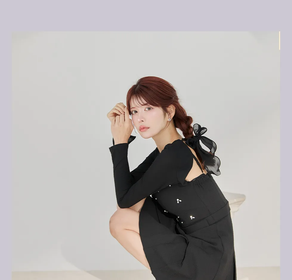 whitw dress feat.ゆめ