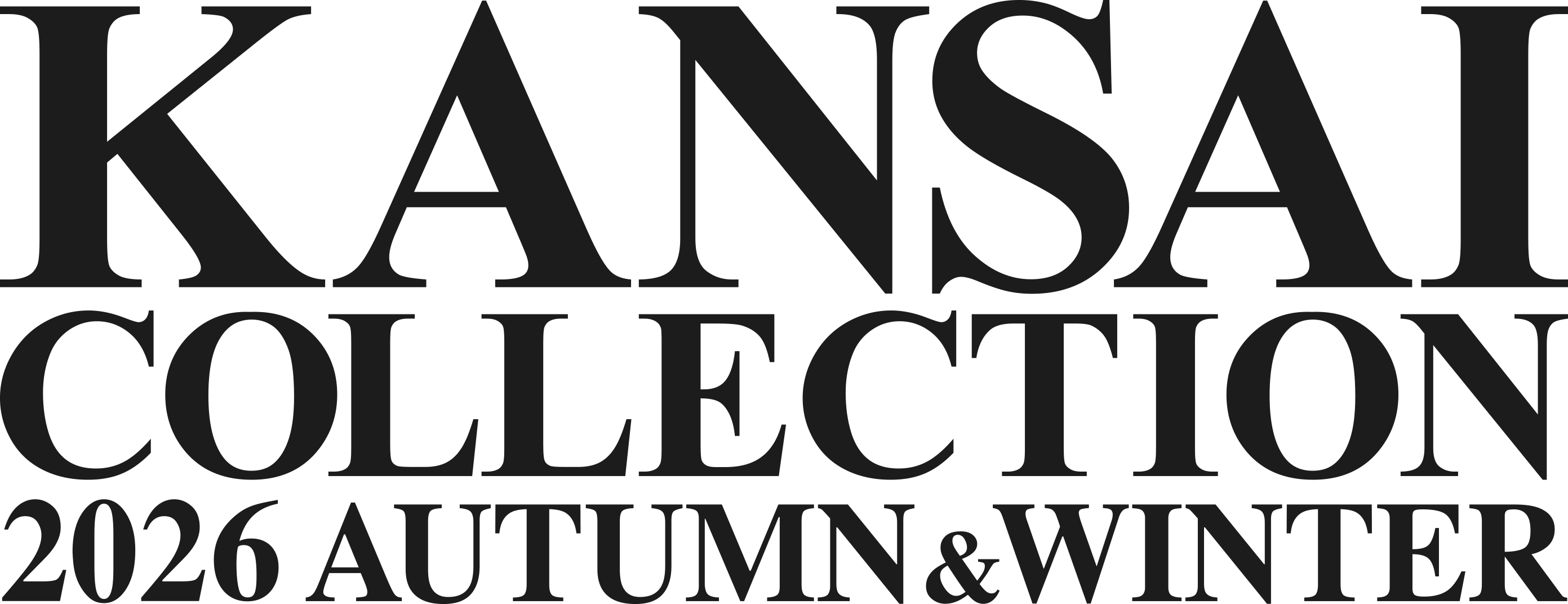 関西コレクション 2026 AUTUMN&WINTER ロゴ