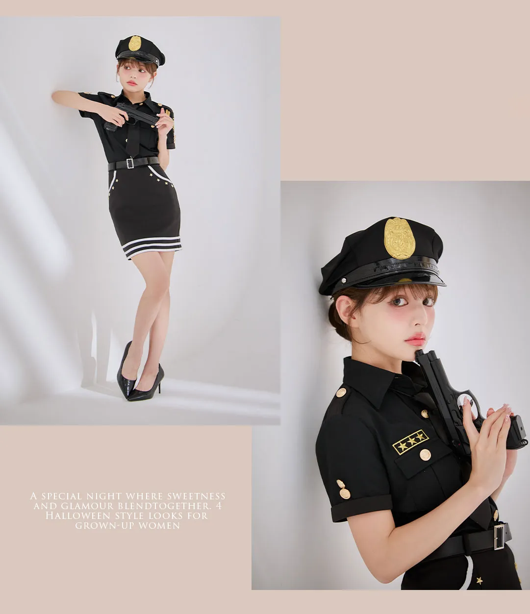 甘さと艶めきが溶け合う特別な夜、大人女子のためのハロウィンスタイル4Look♥