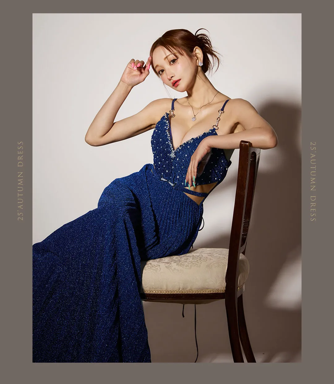 ももか&あすかが着る、秋風に揺れる大人の最旬トレンドワンピース♡6