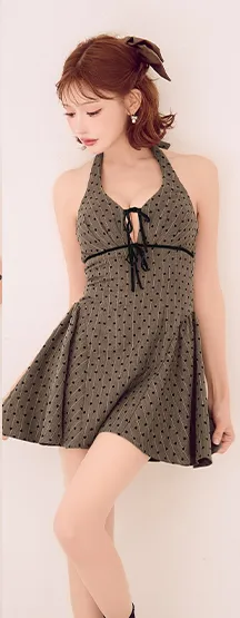 【ANGEL R/エンジェルアール】Vカット/ バストリボン/ ハート/ フレア/マイクロ/ ミニドレス/ キャバドレス6