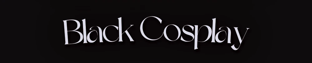 ブラックサンタコスプレ