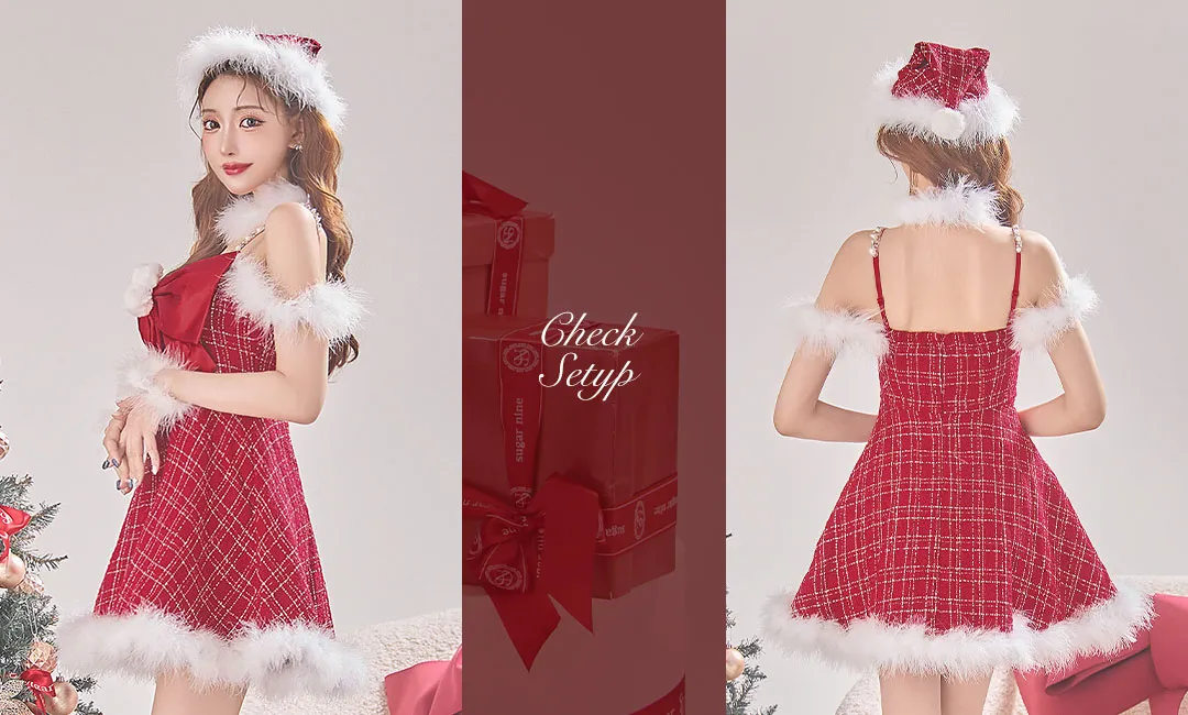 明日花キララ&れみれみチェックサンタコレクション7LOOK♡-56