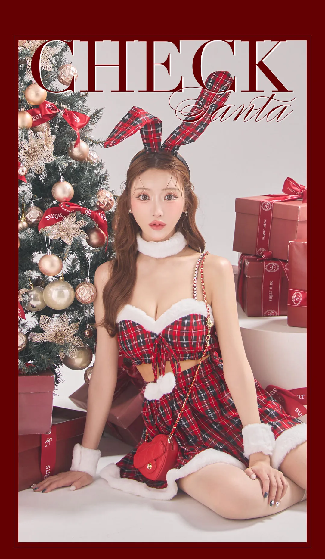 明日花キララ&れみれみチェックサンタコレクション7LOOK♡-1