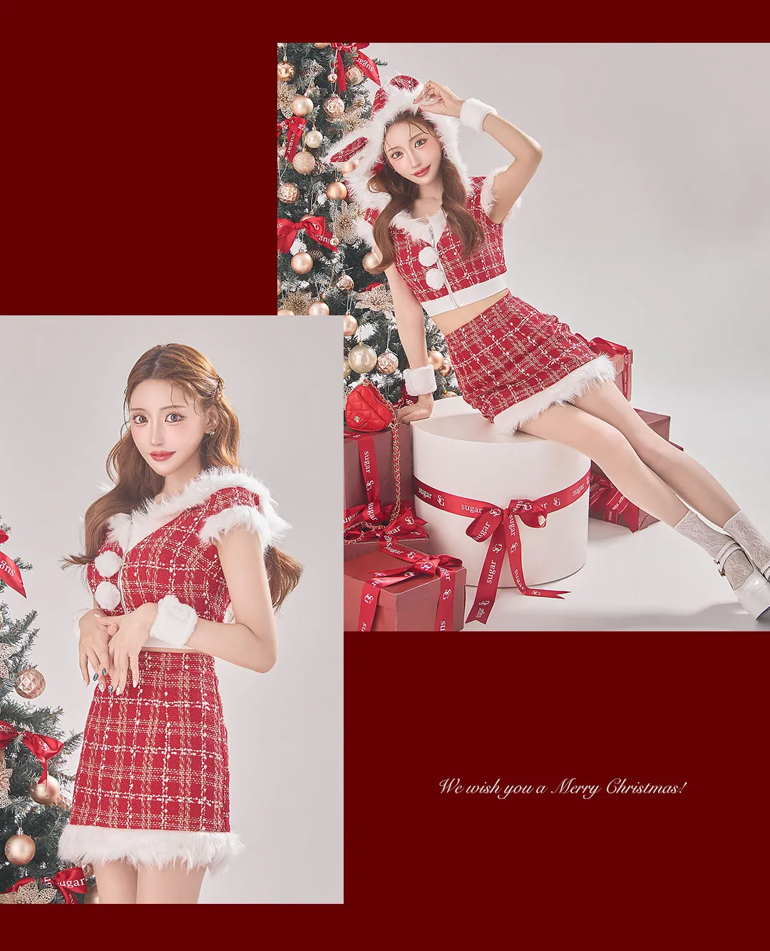 明日花キララ&れみれみチェックサンタコレクション7LOOK♡-25