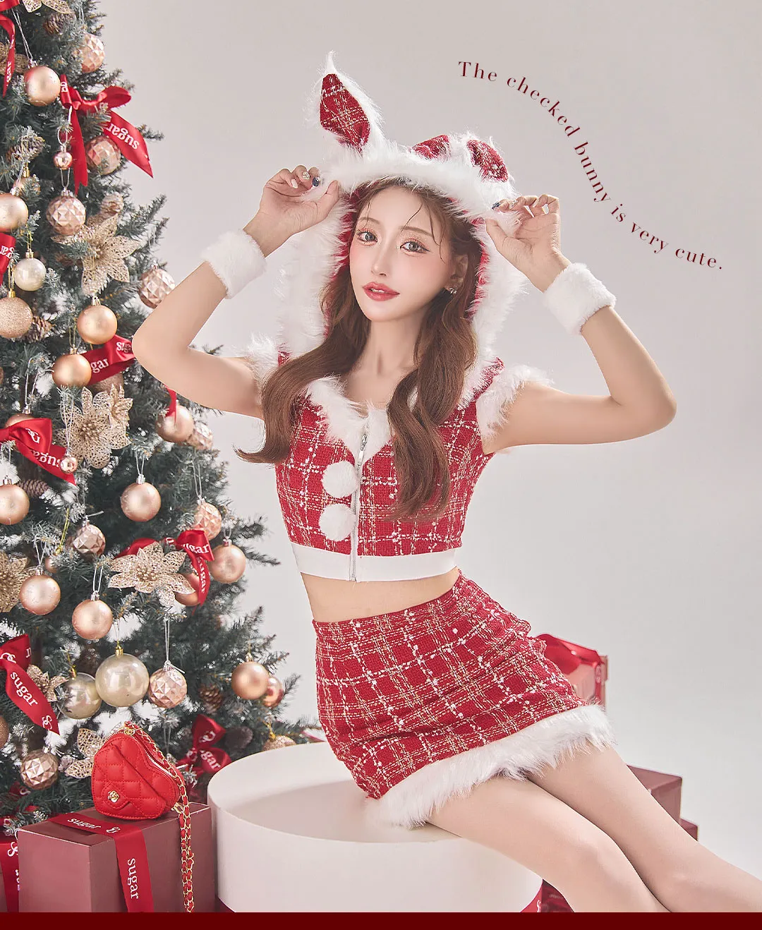 明日花キララ&れみれみチェックサンタコレクション7LOOK♡-26