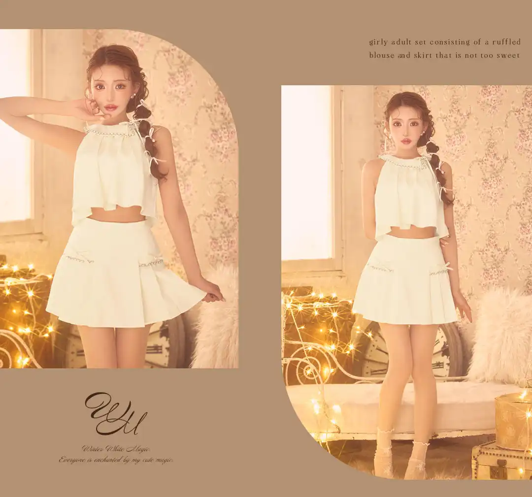 明日花キララ&れみれみチェックサンタコレクション7LOOK♡-8