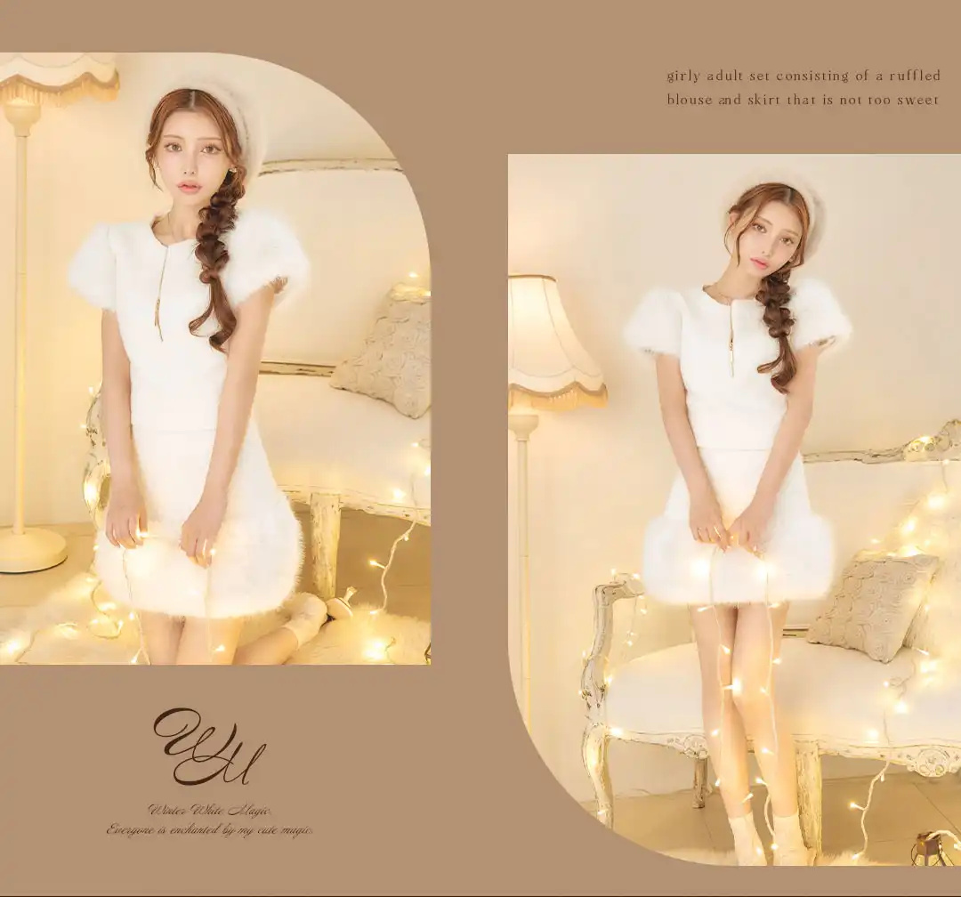 明日花キララ&れみれみチェックサンタコレクション7LOOK♡-8