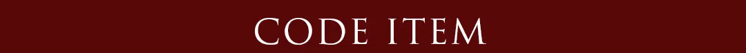 CODE ITEM