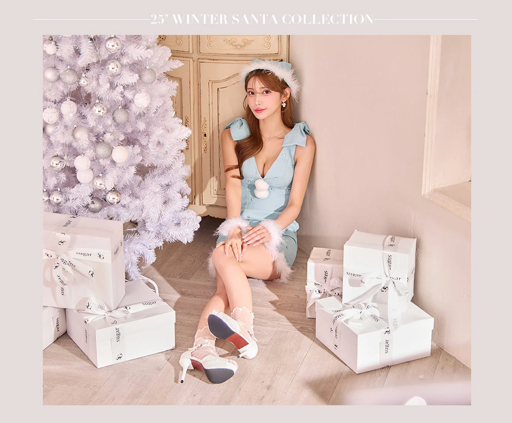 ショルダーリボンビジューサンタ3