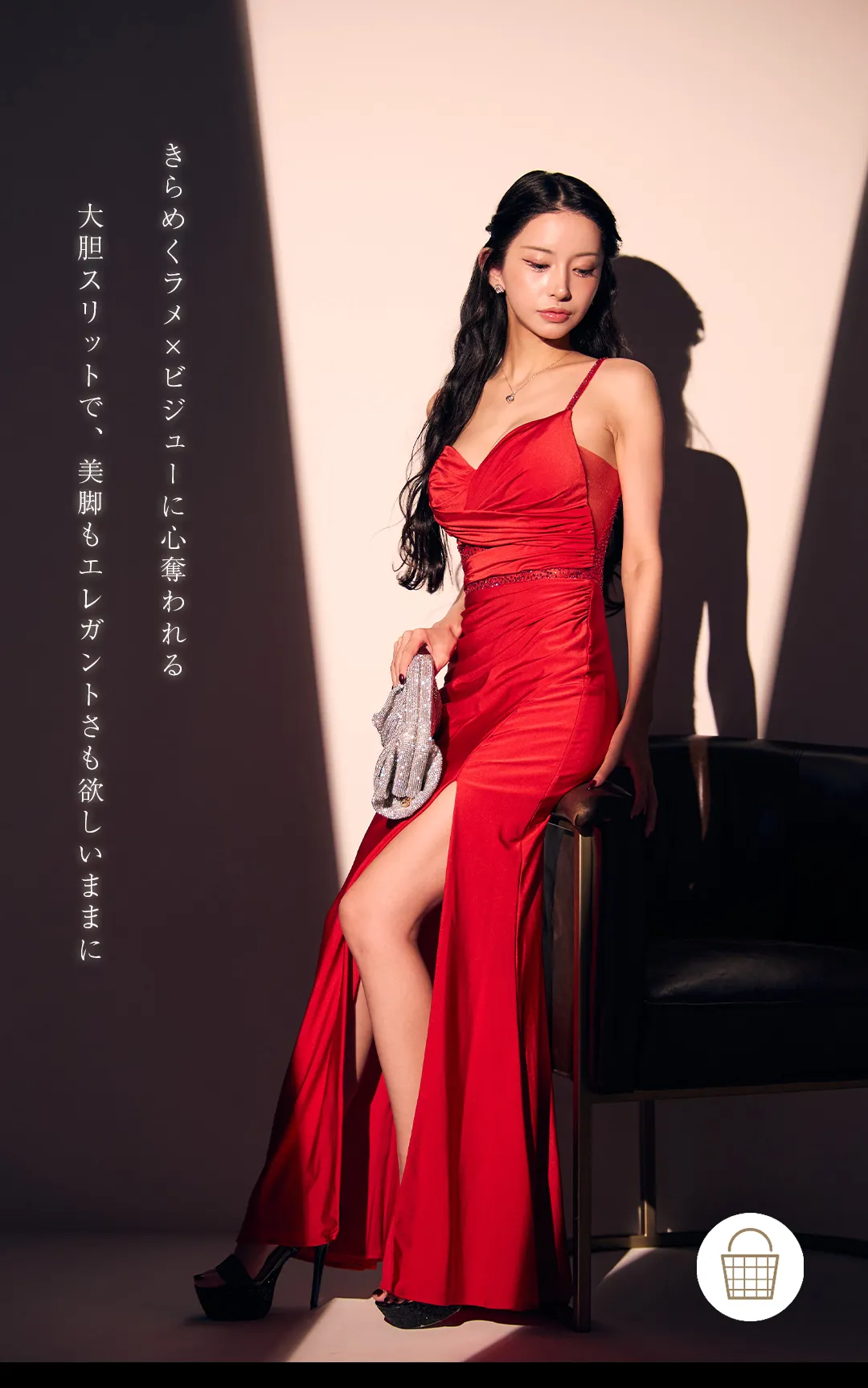 【ANGEL R/エンジェルアール】ベアトップ/ ビックリボン/ ストライプ/ フレア/ マイクロミニドレス/ キャバドレス1