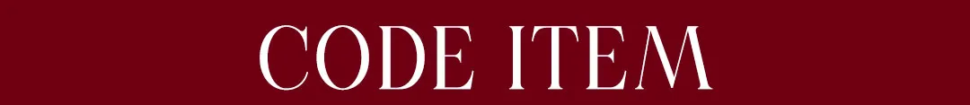 CODE ITEM