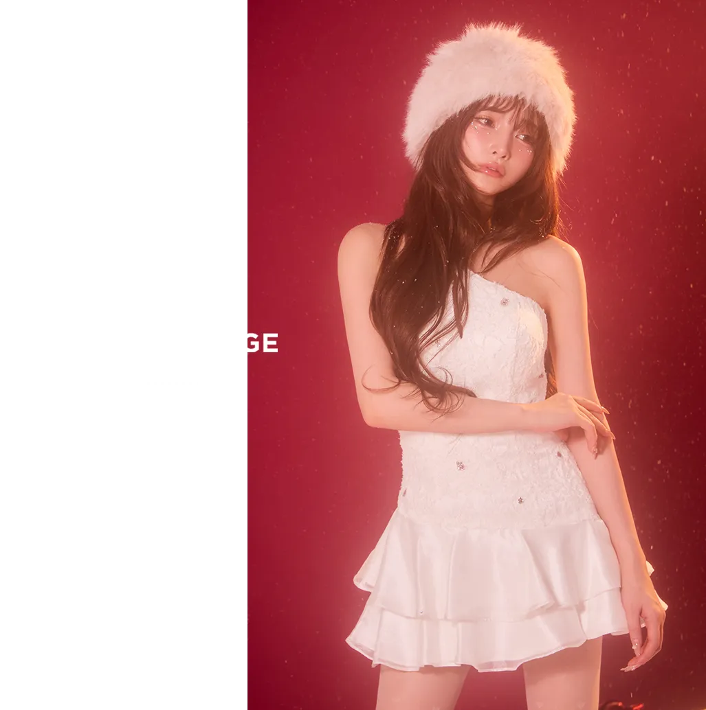 【ROBE de FLEURS Glossy/ローブ・ド・フルール グロッシー】バストカット/ ウエストカット/ 袖あり/ 半袖/ バックル/ ストレッチ/ タイト/ ミニドレス/ キャバドレス