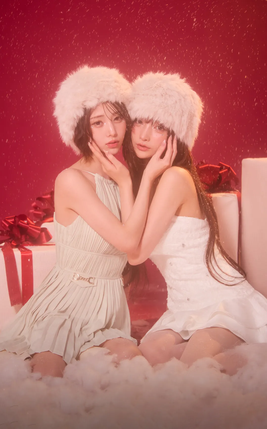 豹柄/レオパードファーボディスーツ