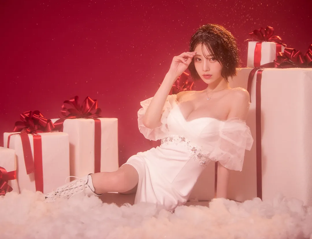 【ANGEL R/エンジェルアール】クロスネック/ チェック/ レース/ フレア/ マイクロミニドレス/ キャバドレス 5