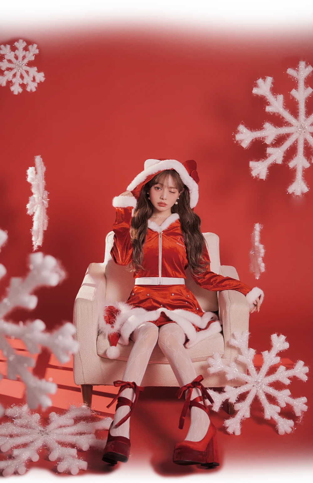 【サンリオ】クロミ3wayセットアップルームウェア4