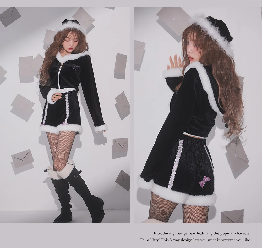 【サンリオ】クロミ3wayセットアップルームウェア3