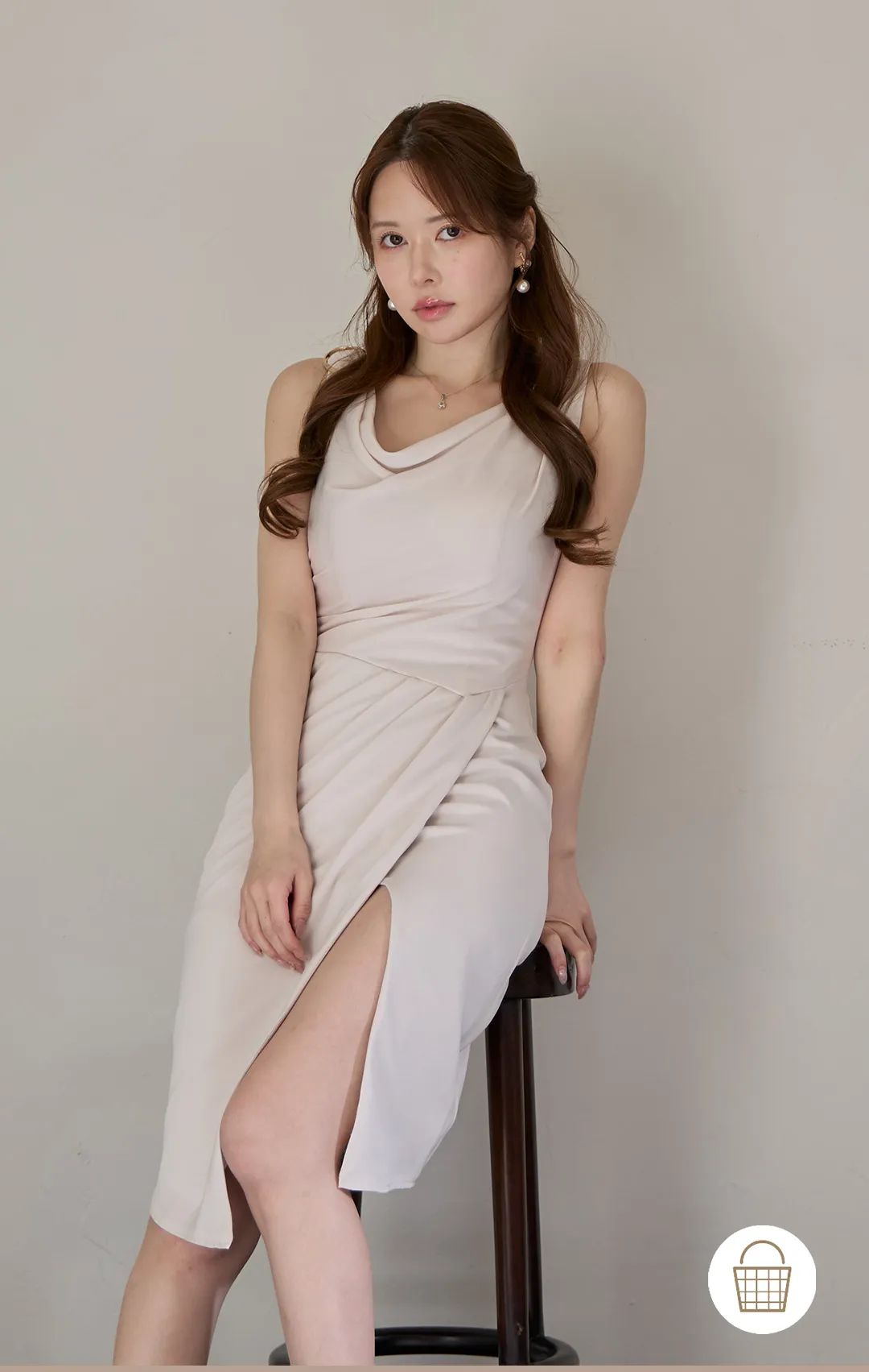 【ANDY/アンディ】フロントジッパー/ ジッパー/ スリット/ オフショル/ タイト/ ミニドレス/ キャバドレス2