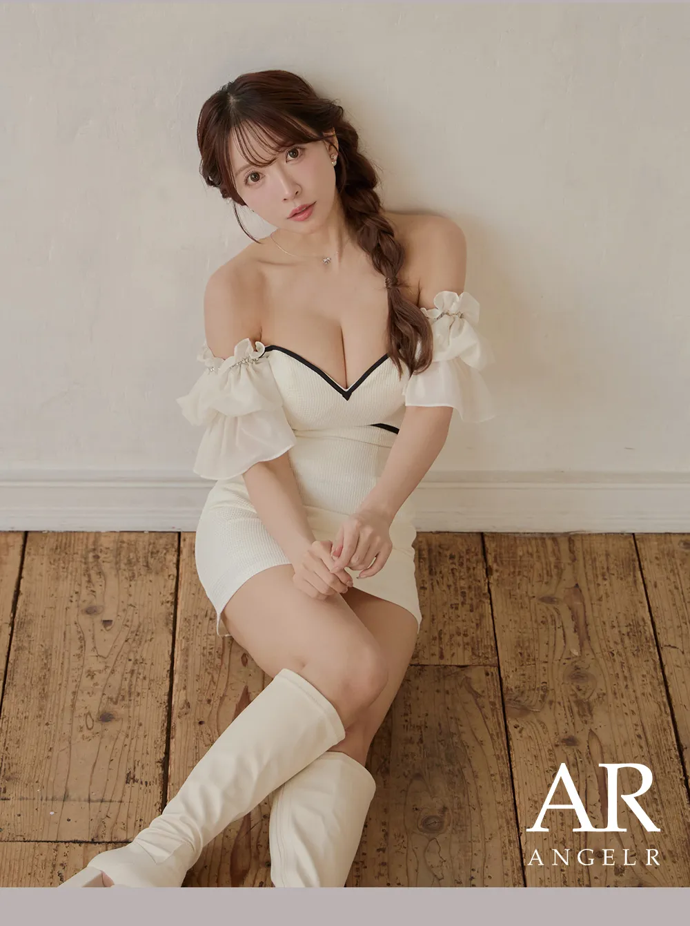 【Glossy/グロッシー】ツイル/ キャミ/ セットアップ/ タイト/ ミニドレス/ キャバドレス 4