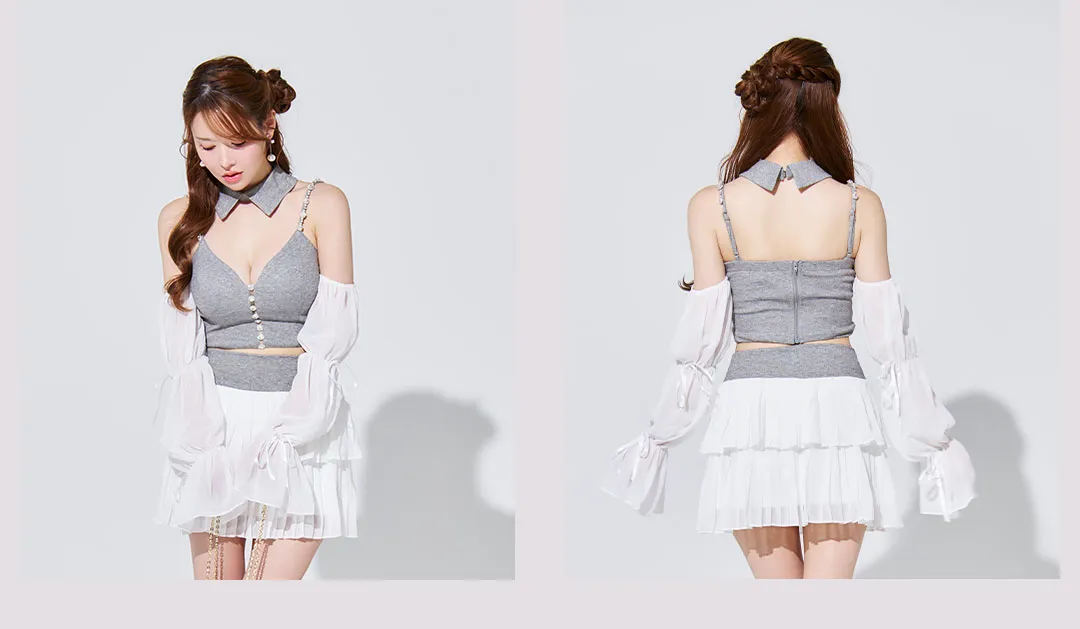 whitw dress feat.ゆめ