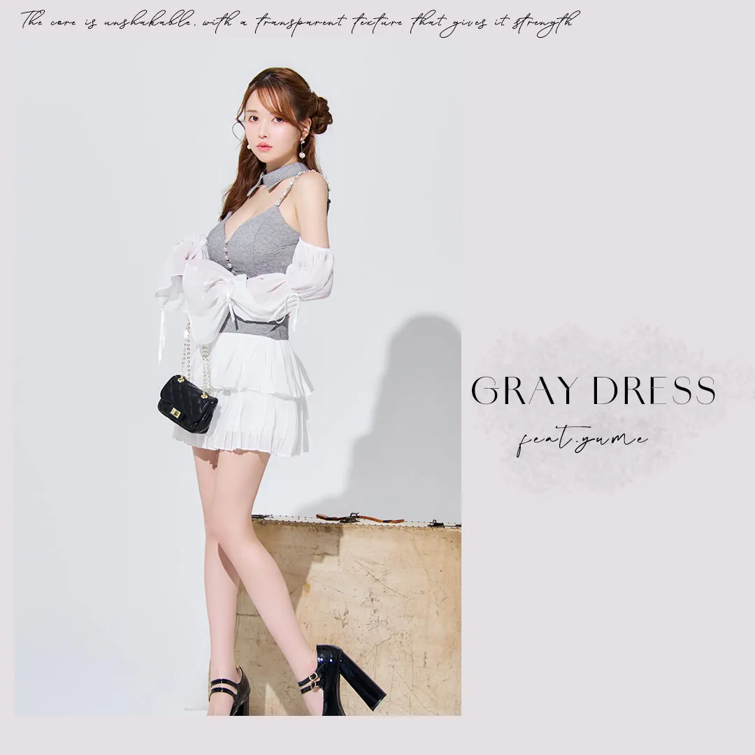 whitw dress feat.ゆめ