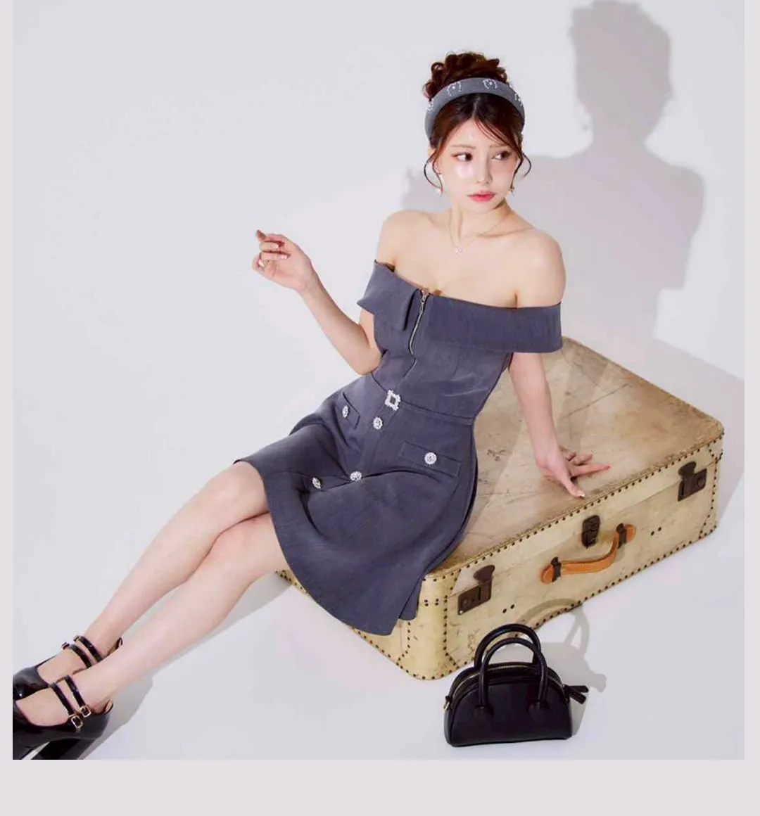 whitw dress feat.ゆめ
