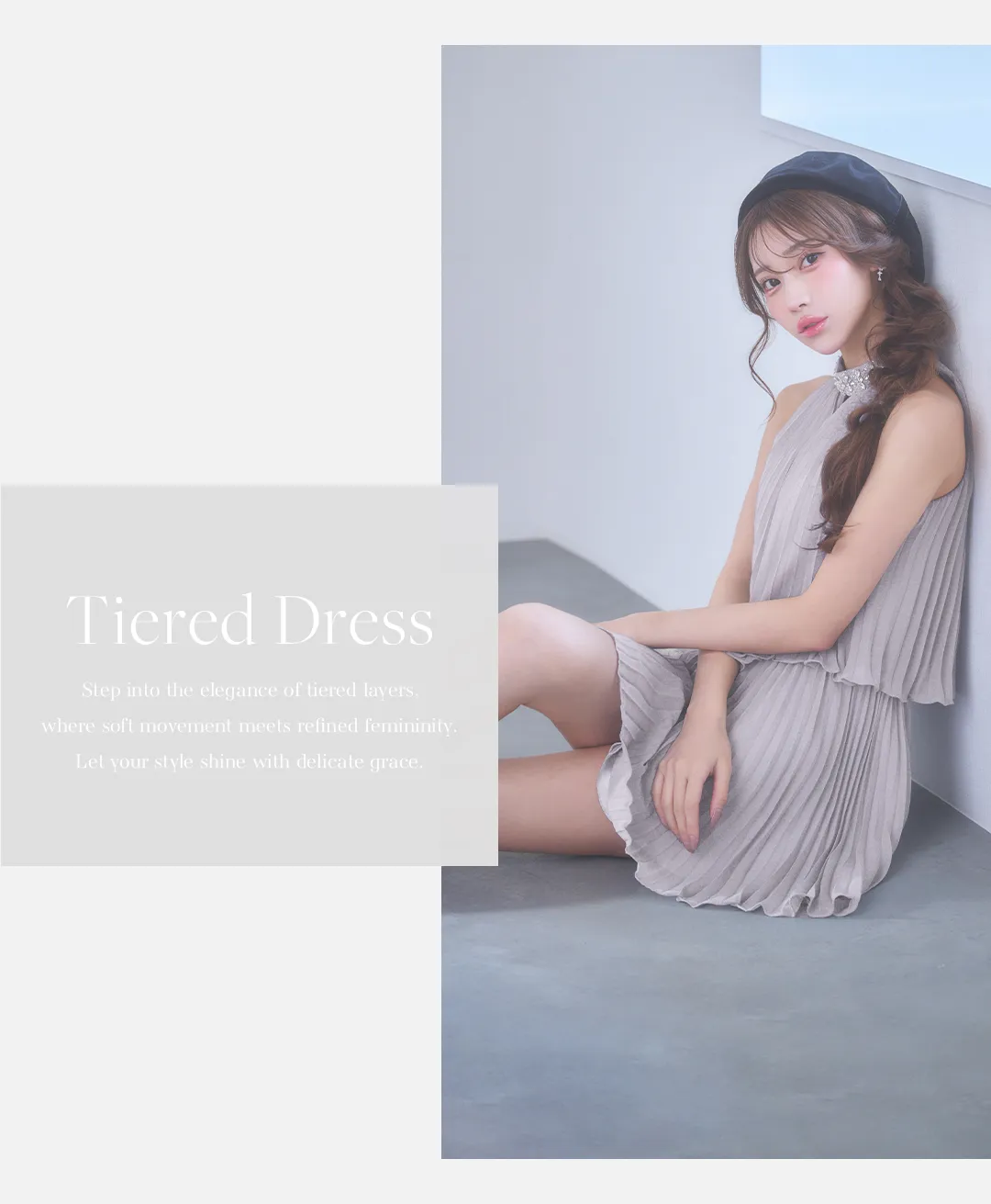 tiered dress