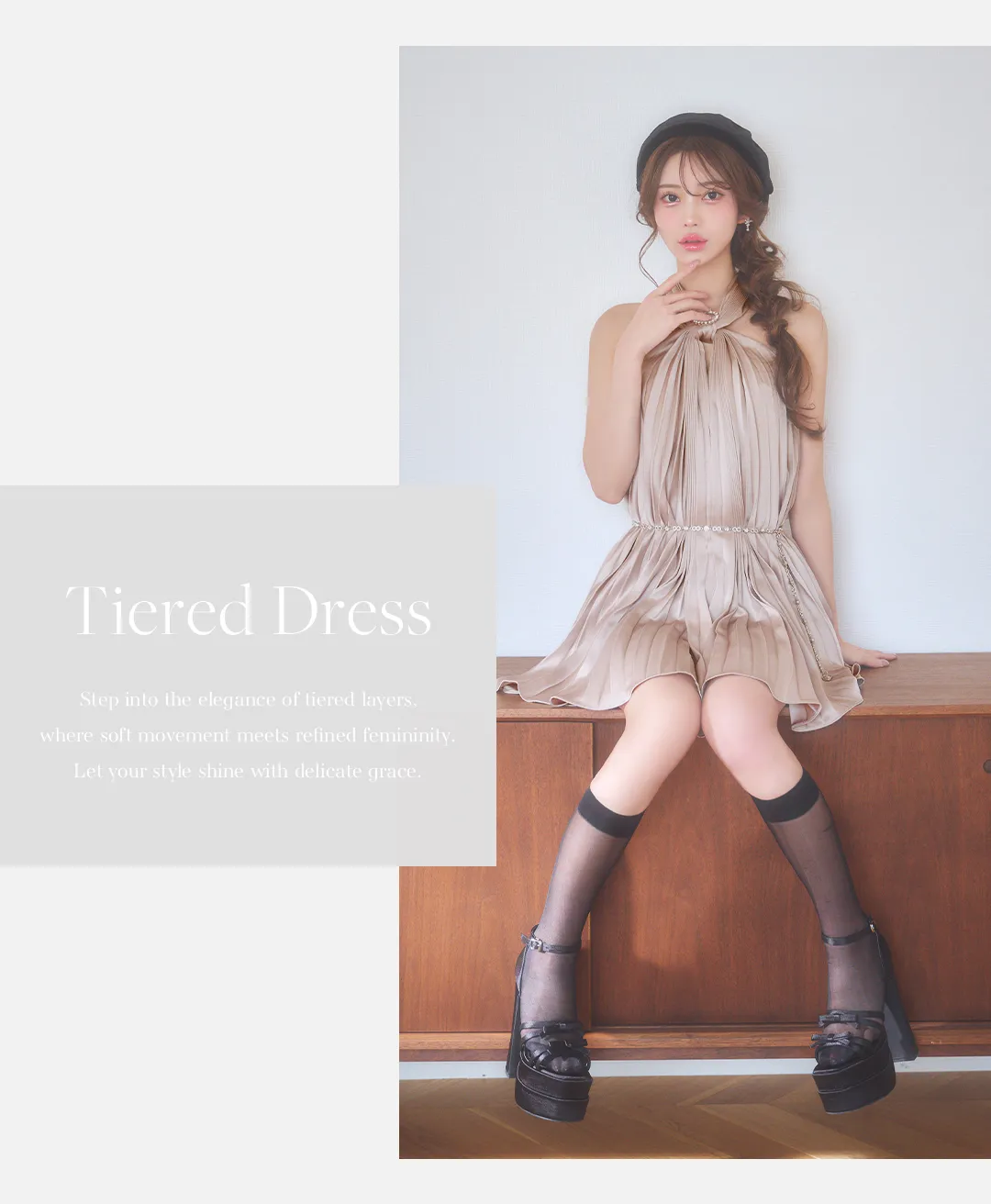 tiered dress