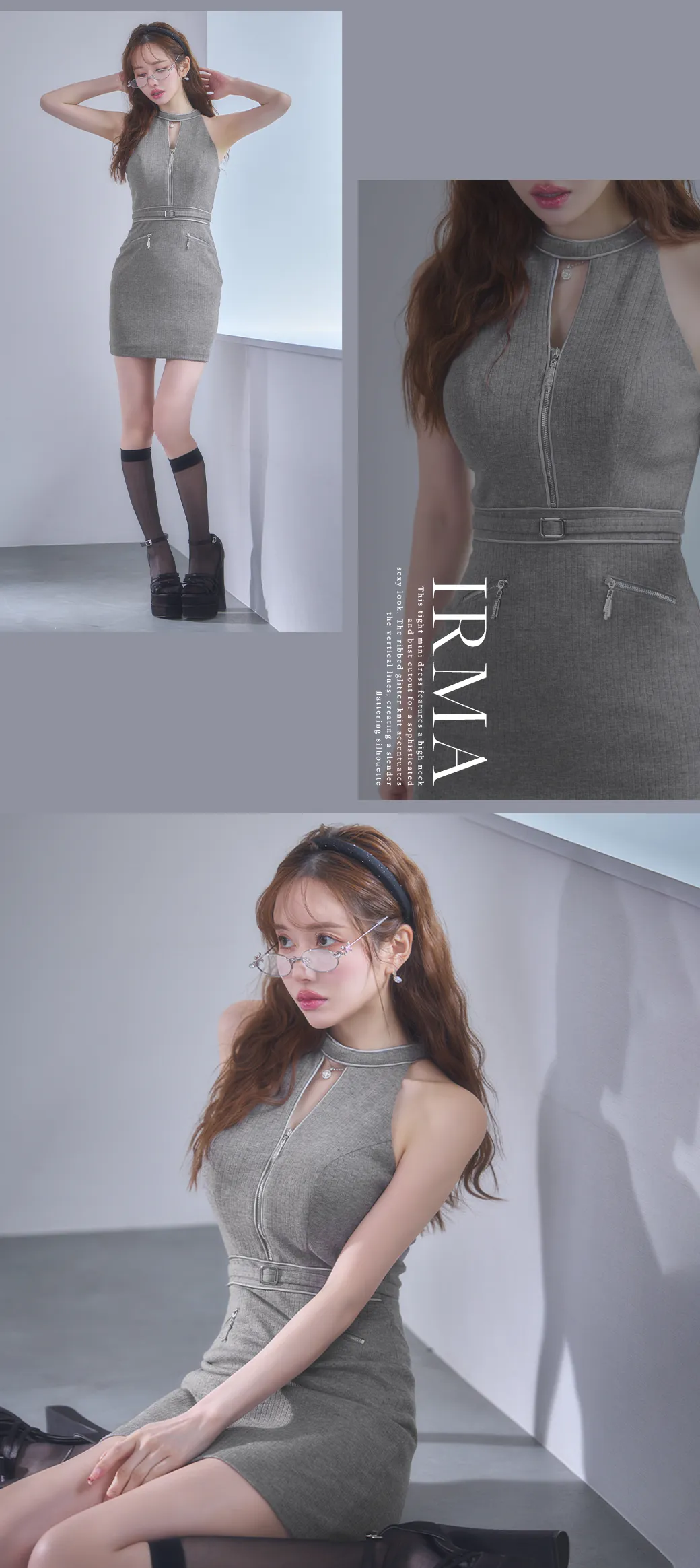 casual mini
モノトーンで魅せる。洗練された大人のカジュアルミニ