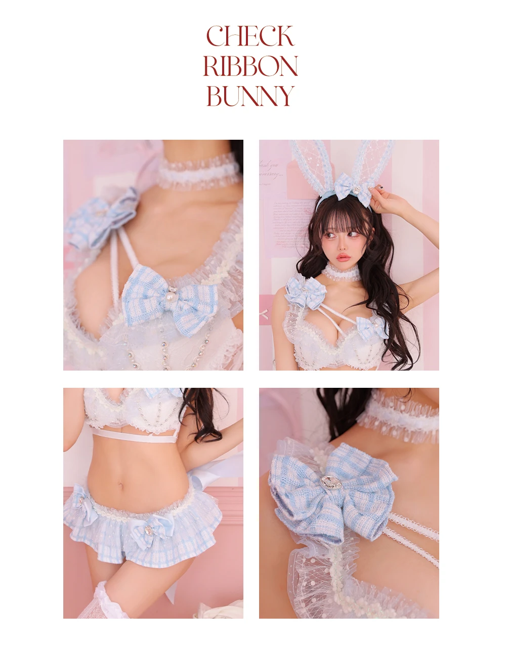 【Deco Lingerie/ デコランジェリー】 Deco Lingerie 58RS/ ランジェリー/ 5点セット4