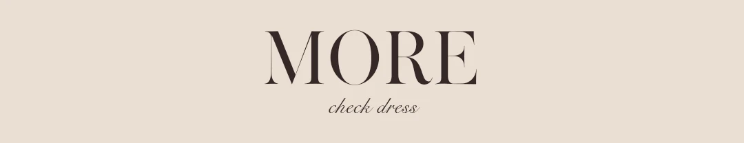 チェック柄ドレス一覧